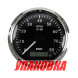 Тахометр 0-8000 об/мин со счетчиком моточасов делитель 0.5-250, черный циферблат, нержавеющий ободок (упаковка из 30 шт.)