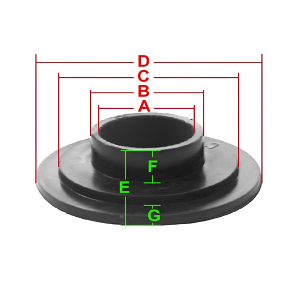 Втулка ролика задней подвески Sledex
