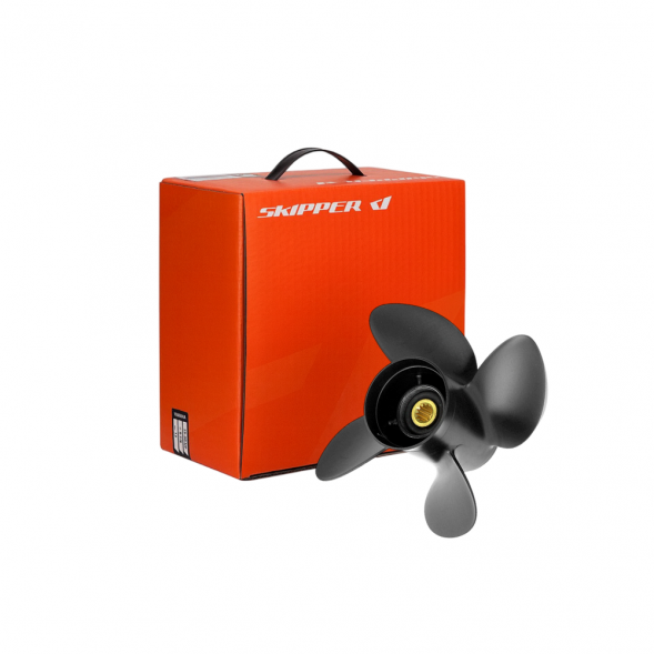 Винт гребной  Skipper для Tohatsu 40-50HP, диаметр 10,3" алюминиевый, лопастей - 4, шаг 13"