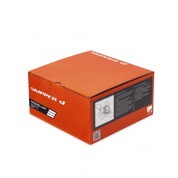 Винт гребной  Skipper для Tohatsu 40-50HP, диаметр 10,3" алюминиевый, лопастей - 4, шаг 13"