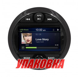 Морская магнитола MRH-301, Zone Control, черный ободок, Marine Rocket (упаковка из 5 шт.)