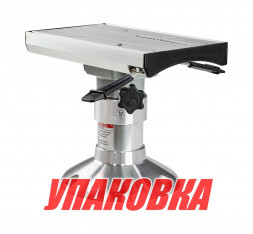 Стойка регулируемая с пневмоцилиндром, высота 330-457 мм, диаметр 73 мм, диаметр основания 230 мм (упаковка из 4 шт.)