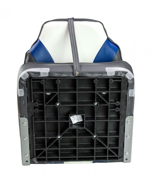 Кресло мягкое складное Rainbow, обивка винил, цвет угольный/синий/белый, Marine Rocket (упаковка из 10 шт.)