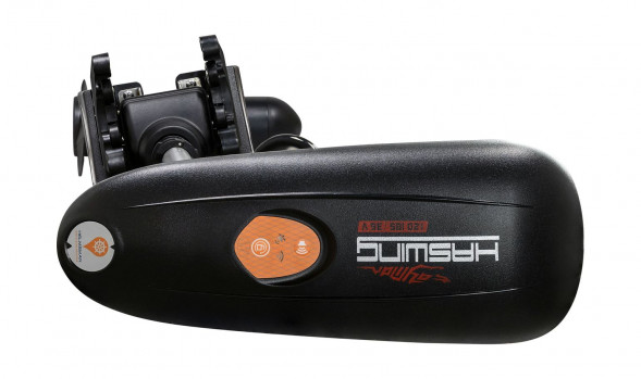 Троллинговый электромотор Haswing Cayman B 120 lbs/210 см/36v/GPS (электроякорь), черный