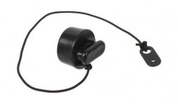 Пробка сливного клапана, черная