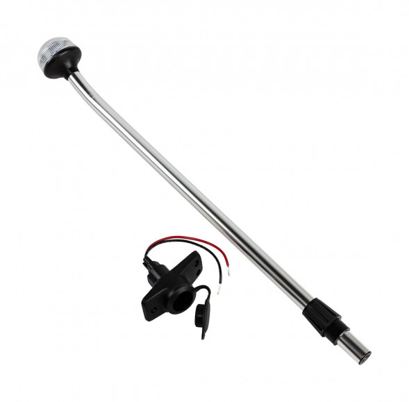 Огонь топовый на стойке 24, светодиодный 12-24 В (упаковка из 12 шт.)