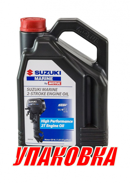 Масло MOTUL Suzuki Marine 2T, TC-W3, 4 л (упаковка из 16 шт.)