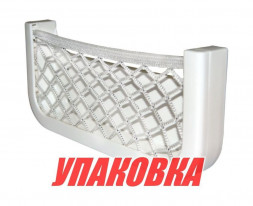 Накладной карман с сеткой 360x160x12 мм (упаковка из 16 шт.)