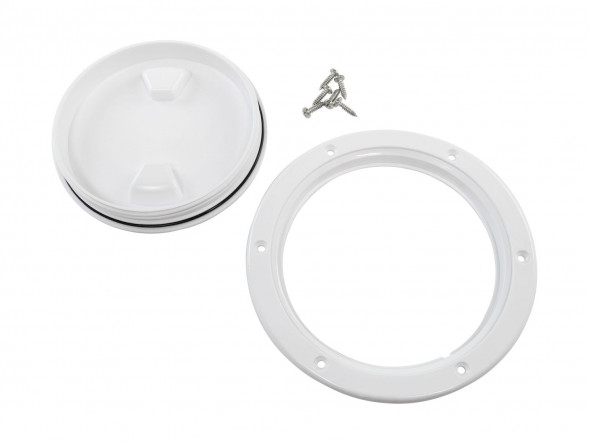 Лючок палубный 6&quot;, белый, Marine Rocket