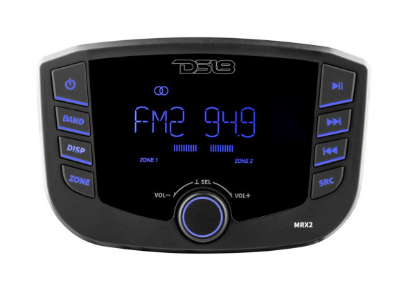 Морская магнитола MRX2, 2 зоны, DS18