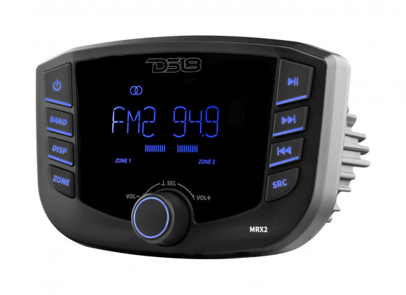 Морская магнитола MRX2, 2 зоны, DS18
