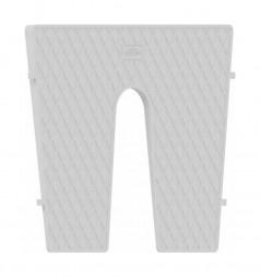 Накладка клин на транец 450x360 мм, белая