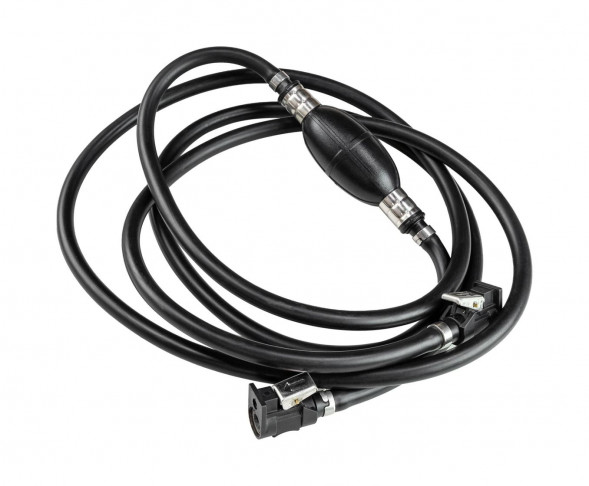 Шланг топливный 6 мм с грушей и топливными переходниками Yamaha (6Y1-24306-00)