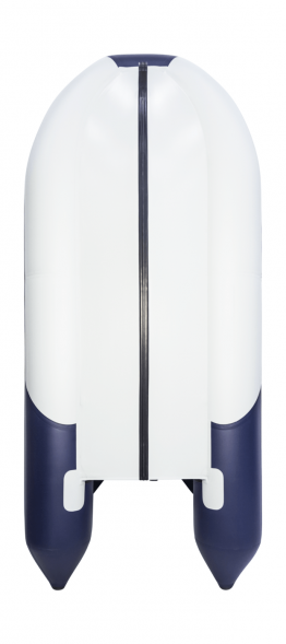 Надувная лодка ПВХ, Ривьера Компакт 3600 СК Комби, светло-серый/синий