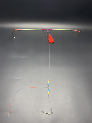 Бабочка тохо зеленая на камбалу