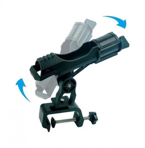 Держатель спиннинга со струбциной