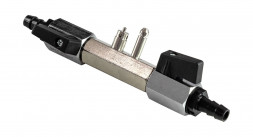 Переходник топливный Yamaha (папа) 2-х позиционный для подключения к 2-м бакам