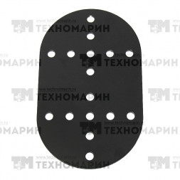 Площадка для крепления канистр овальная E-0000-PLOV