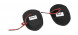 Огни ходовые светодиодные, черный корпус, комплект