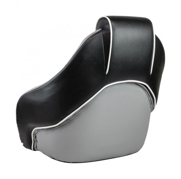 Кресло с болстером Stingray, обивка винил, цвет черный/серый (упаковка из 4 шт.)