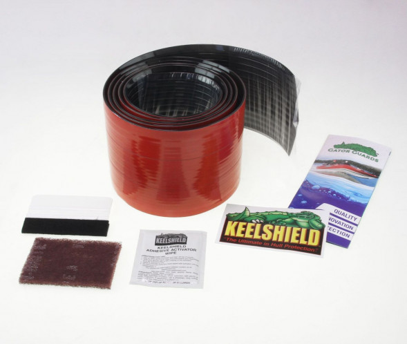 Защита киля KeelShield, 2.44 м, черный цвет (упаковка из 10 шт.)