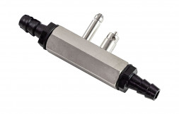 Переходник топливный Yamaha (папа) 8 мм для подключения к 2-м бакам