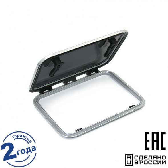 Люк палубный распашной низкопрофильный Фрегат 547x417 R42.5