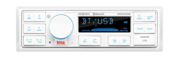 Морская магнитола 1DIN BOSS MR500UAB (упаковка из 3 шт.)