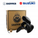 Винт гребной  Skipper для Suzuki 150-300HP, диаметр 16&quot; алюминиевый, лопастей - 3, шаг 17&quot;
