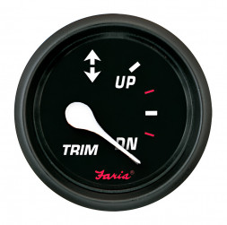 Указатель трима для Mariner/Merc./Volvo/Yamaha 2001 и позднее, серия «Professional red», UP/DOWN – 167/10 Ом