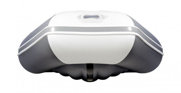 Надувная лодка ПВХ, АКВА 3400 НДНД, графит/светло-серый