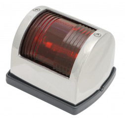 Бортовой  огонь «Utility 77», красный, нерж. сталь.