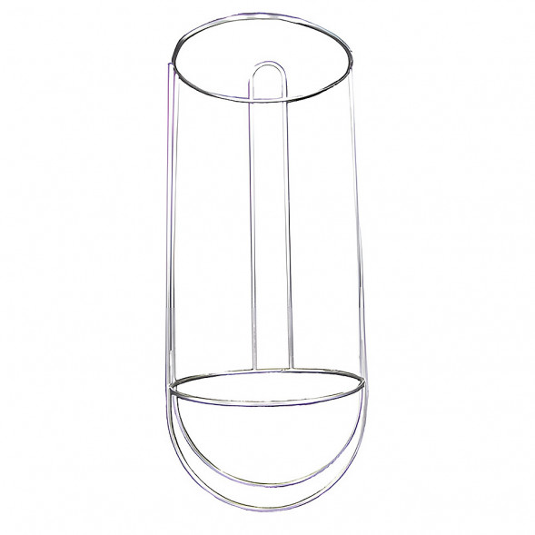 Корзина для кранца прямая 195 мм.