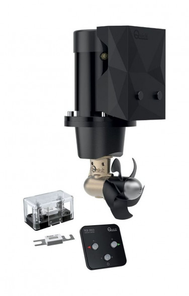 Подруливающее устройство Quick, D140mm, 40KGF, 12 В, (TCD2022 - NO TNL)