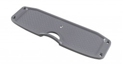 Накладка на транец внутренняя, серая, алюминиевая