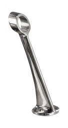 Стойка поручня проходная под трубу 7/8&quot; (22 мм), продольная, высота 127 мм