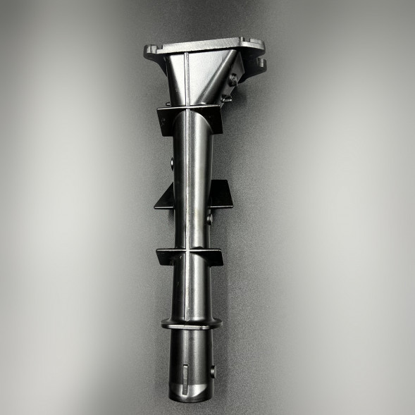 Труба выхлопа Yamaha 9.9-15 (63V-41131-02-5B) (YUELANG)