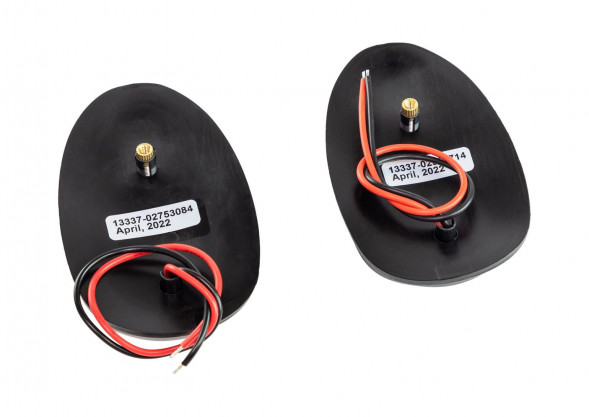 Огни ходовые светодиодные, черный корпус, комплект (упаковка из 10 шт.)