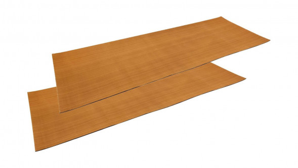 Покрытие палубное EVA, 2400х900х6мм, самоклеящееся, светло-коричневое, тип "C", упаковка 2 листа, Marine Rocket