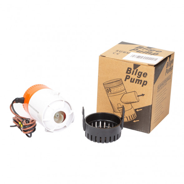 Помпа водооткачивающая SeaFlo трюмная, 24V 500 галлон/час, патрубок 19 мм