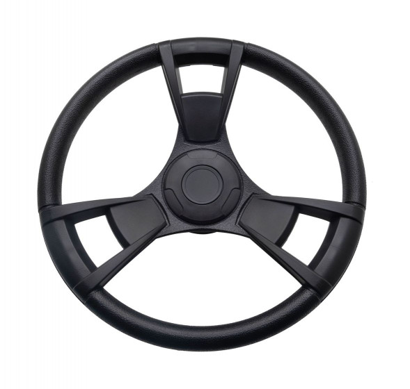 Рулевое колесо GUSSI 013 обод и спицы черные д. 350 мм (упаковка из 4 шт.)