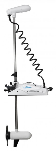 Троллинговый электромотор Haswing Cayman B 80 lbs/183 см/24v/GPS (электроякорь), белый