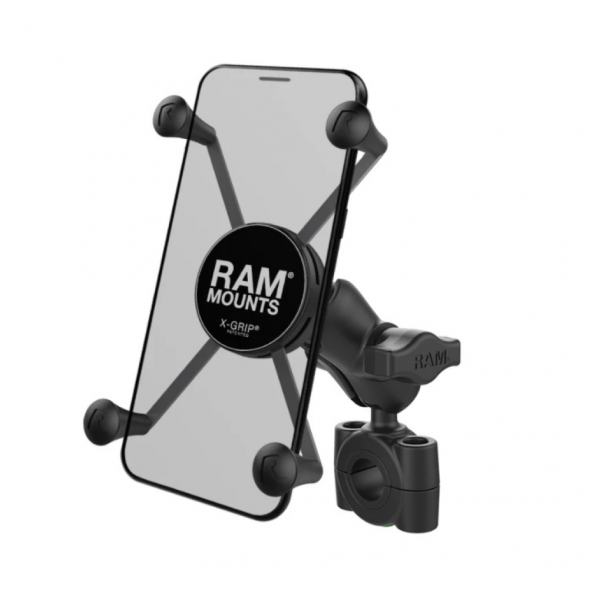 Крепление для телефона RAM X-Grip на руль, муфта 60 мм, шары 25 мм