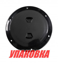 Лючок палубный 6, черный (упаковка из 12 шт.)