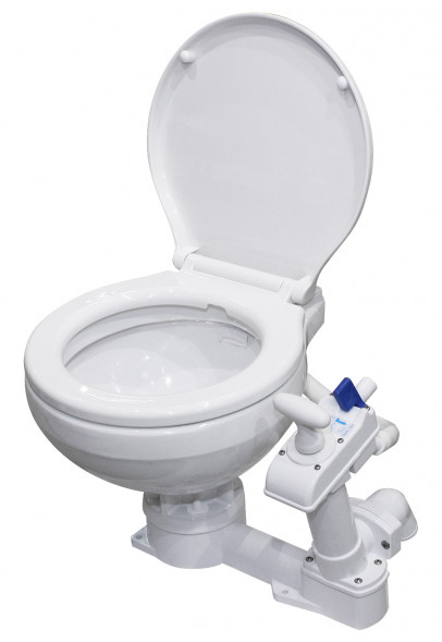 Унитаз с ручной прокачкой