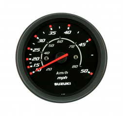 Спидометр Suzuki 4&quot;, 80 км/ч, 50 миль, черный