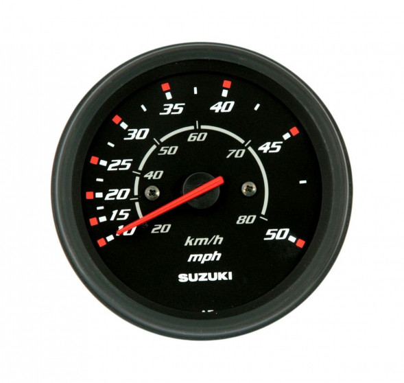 Спидометр Suzuki 4&quot;, 80 км/ч, 50 миль, черный