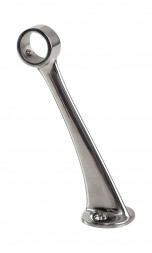 Стойка поручня проходная под трубу 7/8&quot; (22 мм), поперечная, высота 127 мм