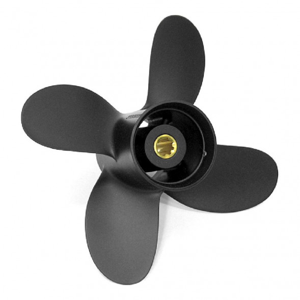 Винт гребной  Skipper для Yamaha 9.9-15HP, диаметр 10&quot; алюминиевый, лопастей - 4, шаг 5&quot;