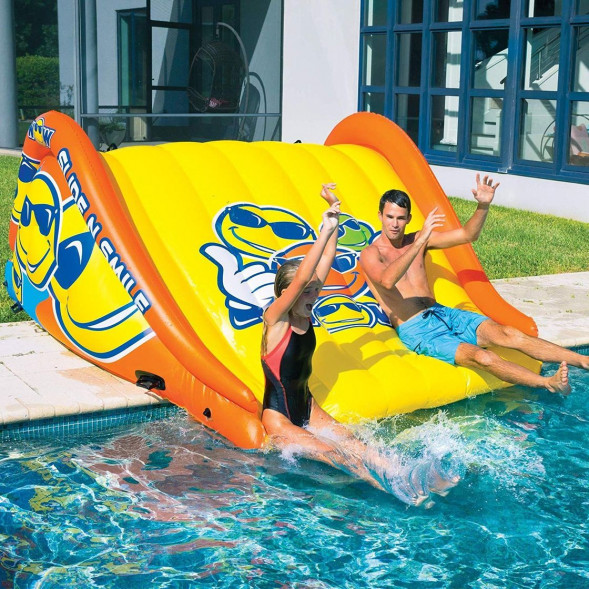 Горка водная надувная Slide N Smile